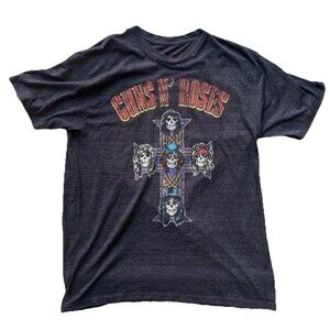 Retro Guns N Roses Appetite For Destruction T Shirt - Size L
